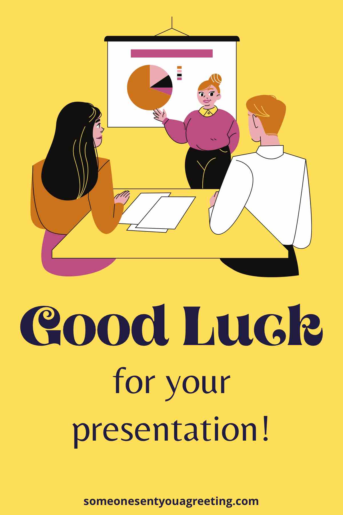 good luck for your presentation