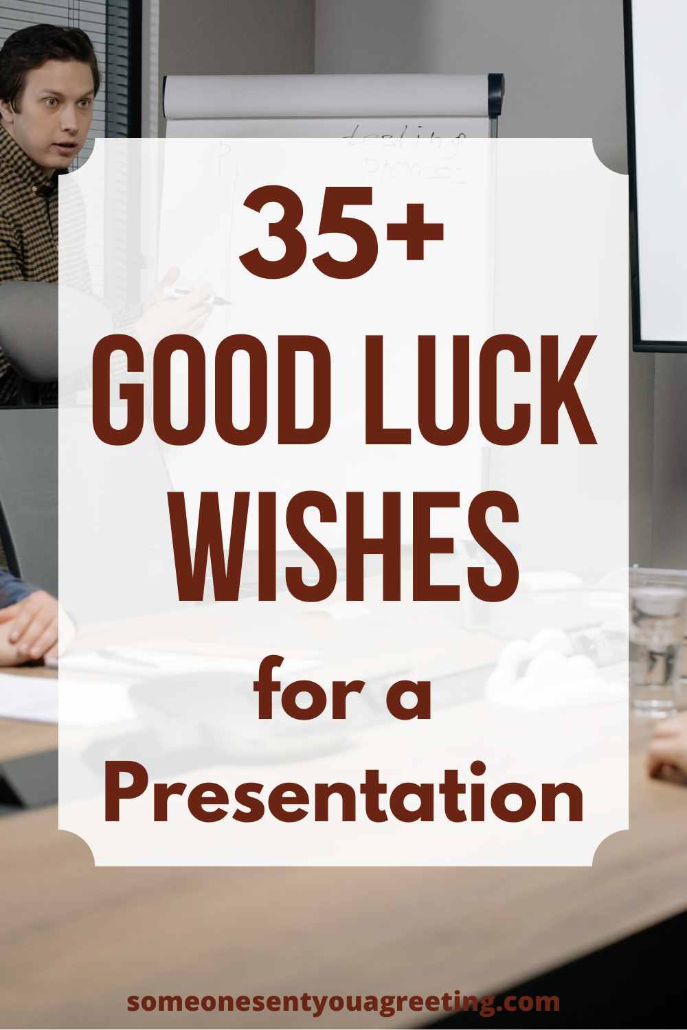 good luck wishes for a presentation