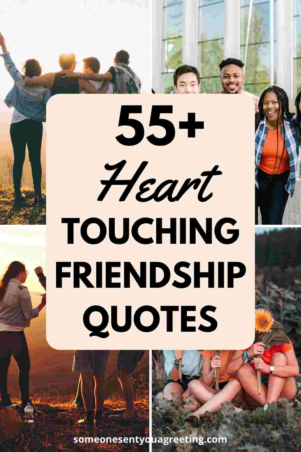heart touching quotes for friends