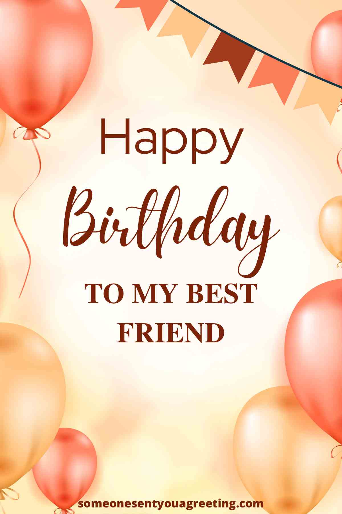 best friend birthday message