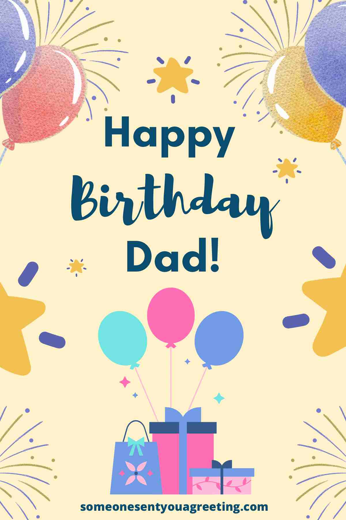 birthday message for dad