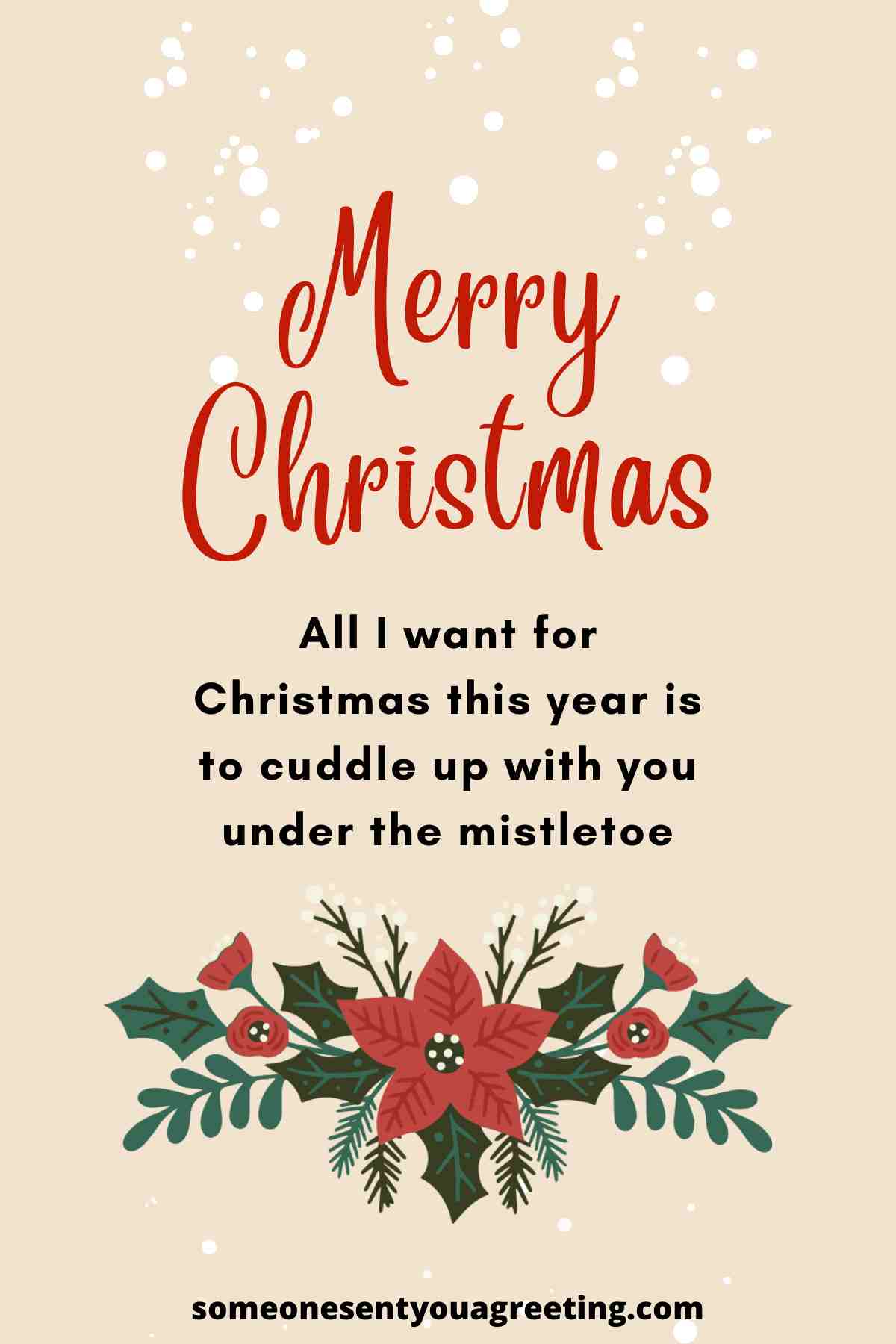 happy christmas to my boyfriend message