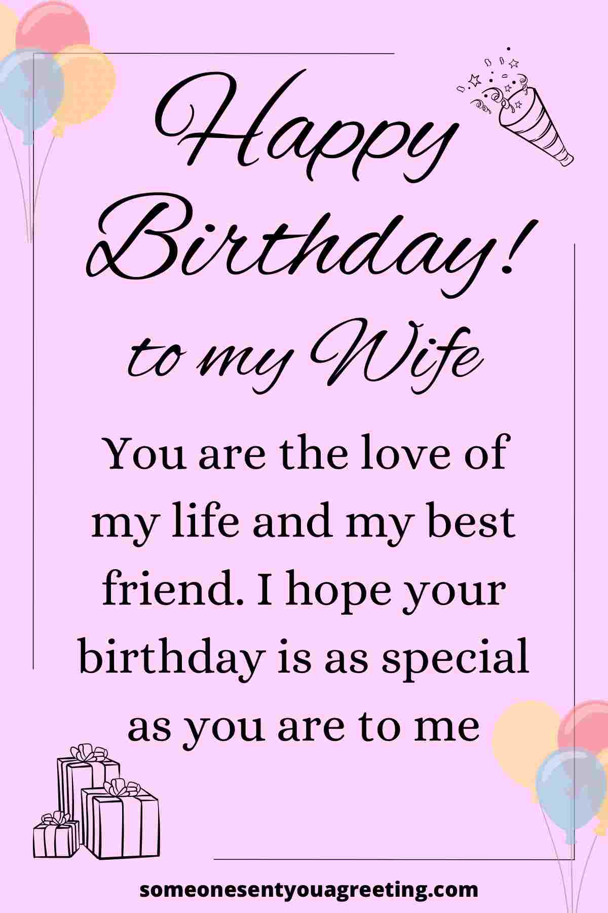 sweet example words for a birthday card message