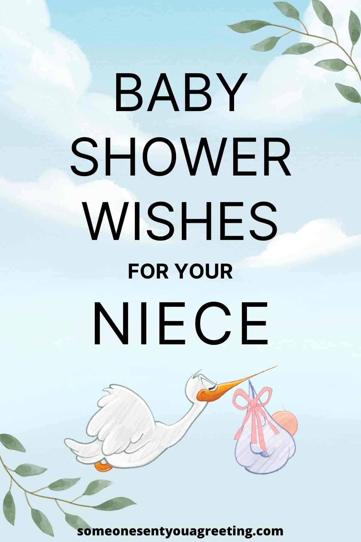 baby shower wishes for niece