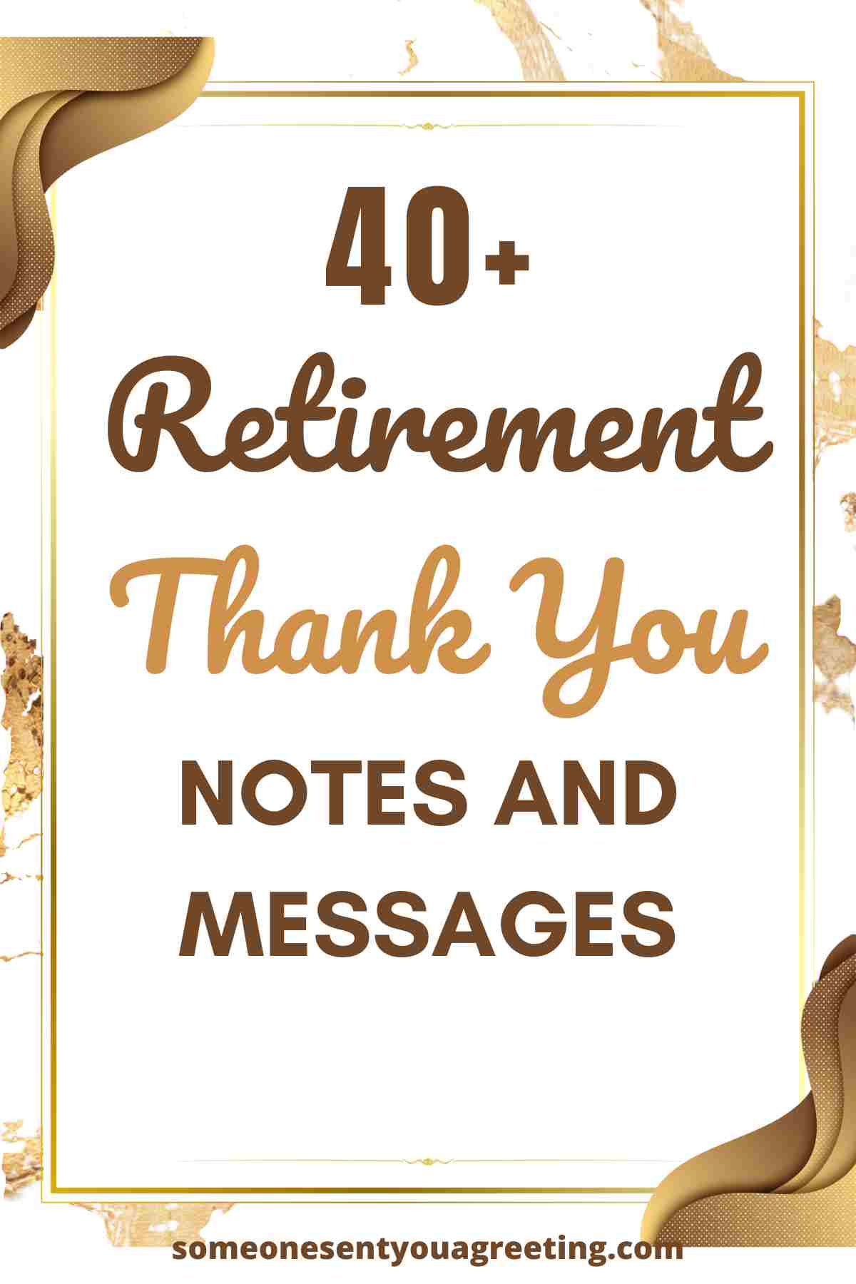 retirement thank you notes and messages