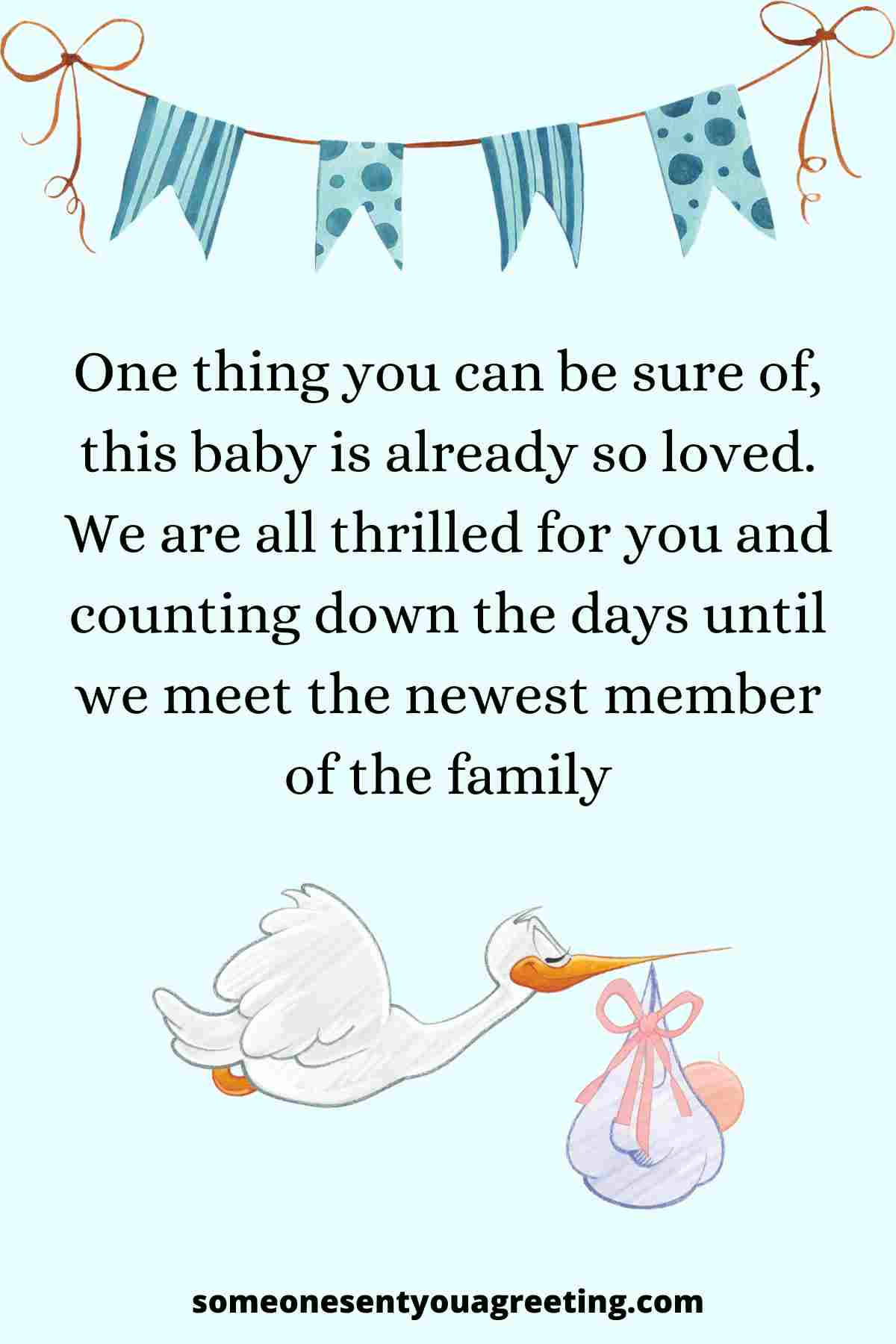 sister baby shower message