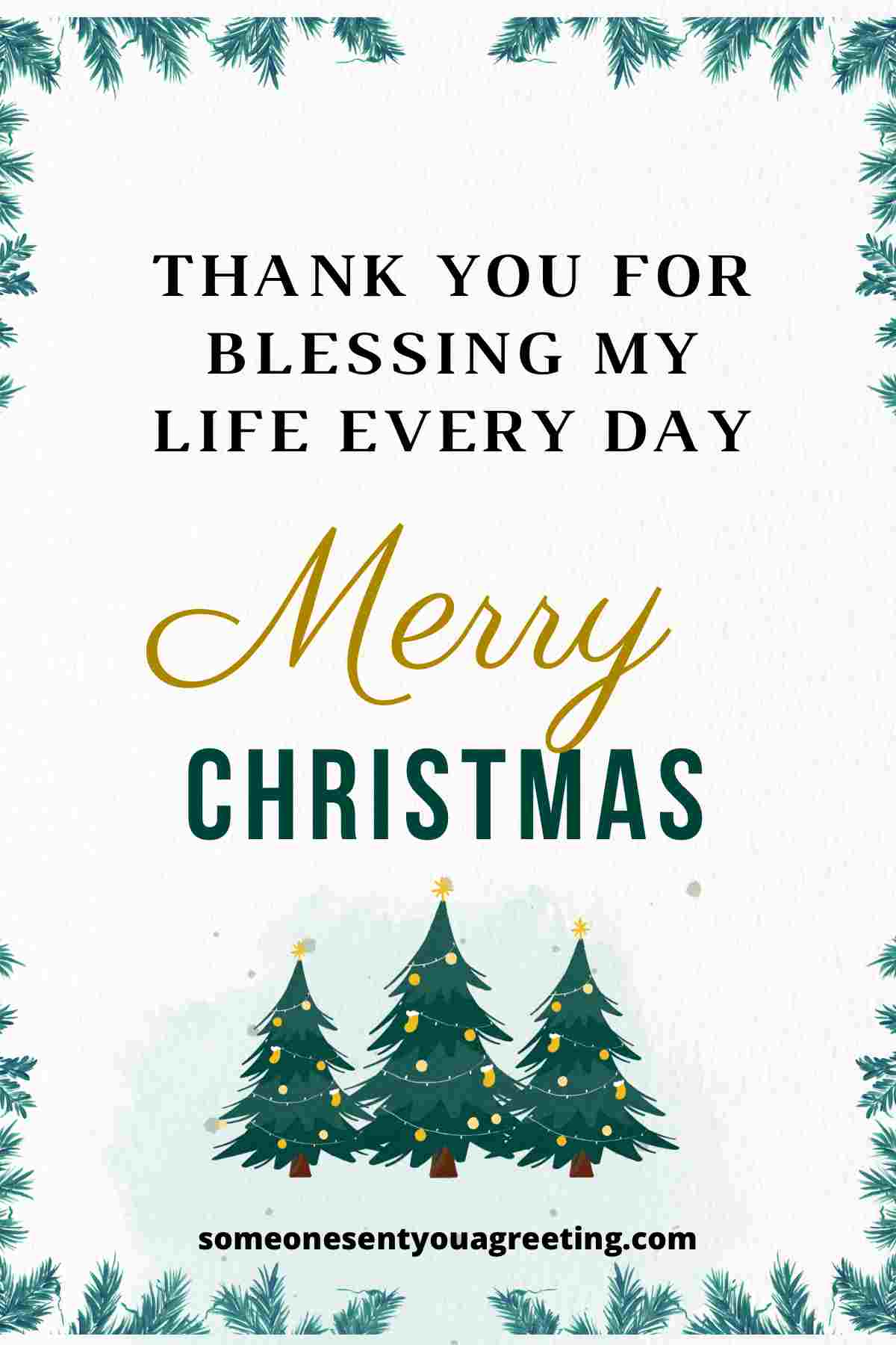 thank you wife christmas message
