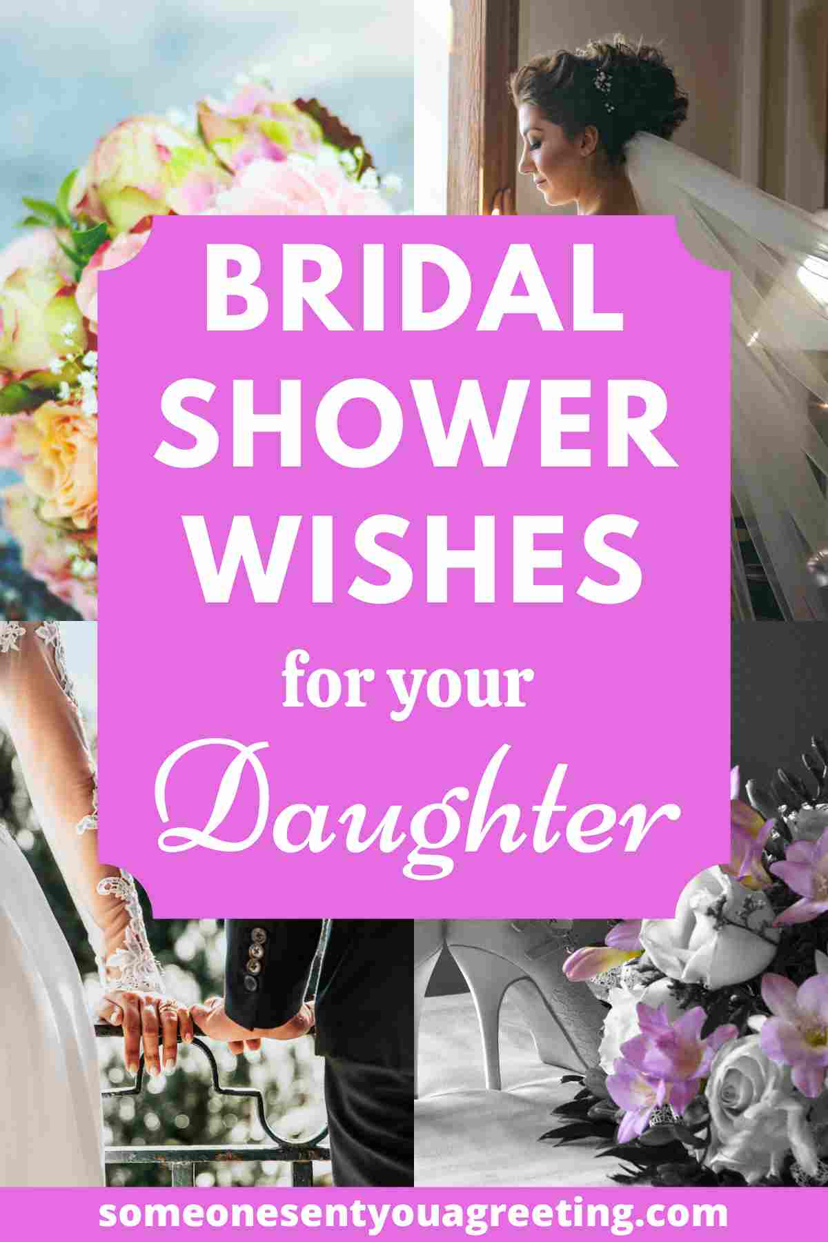 bridal shower wishes for daughter