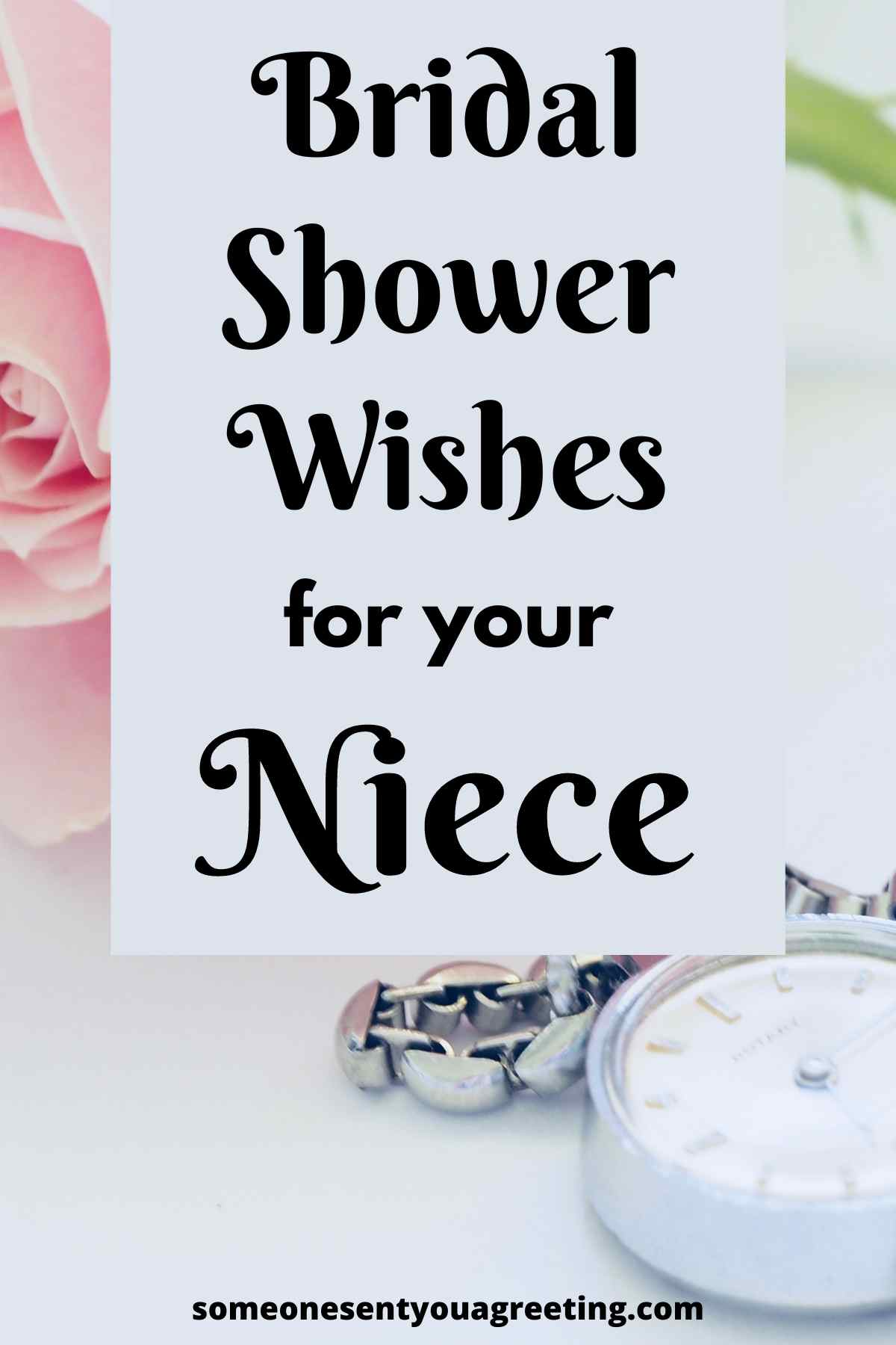 bridal shower wishes for niece