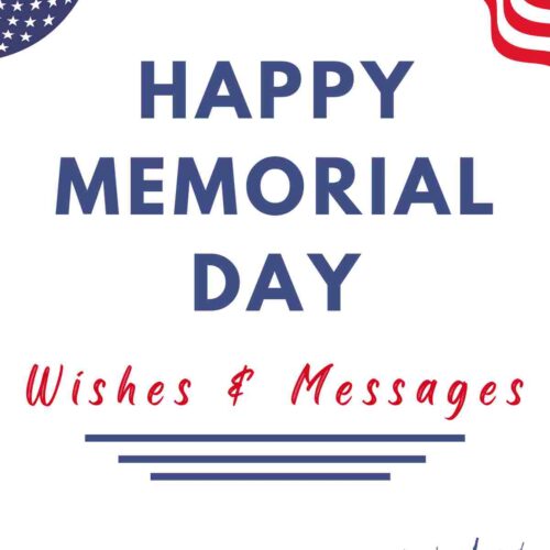 Happy Memorial Day Wishes and Messages