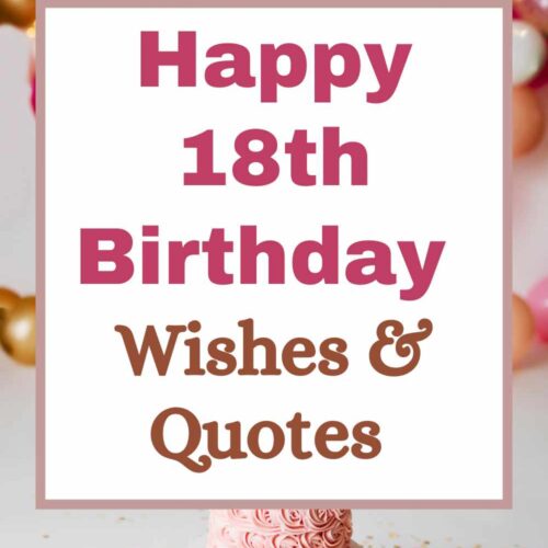 18th Birthday Wishes, Quotes and Messages