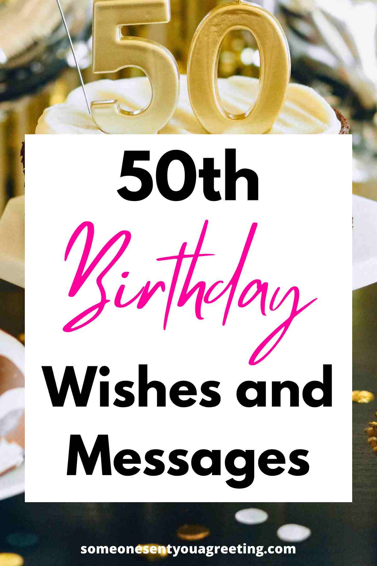 50th birthday wishes and messages